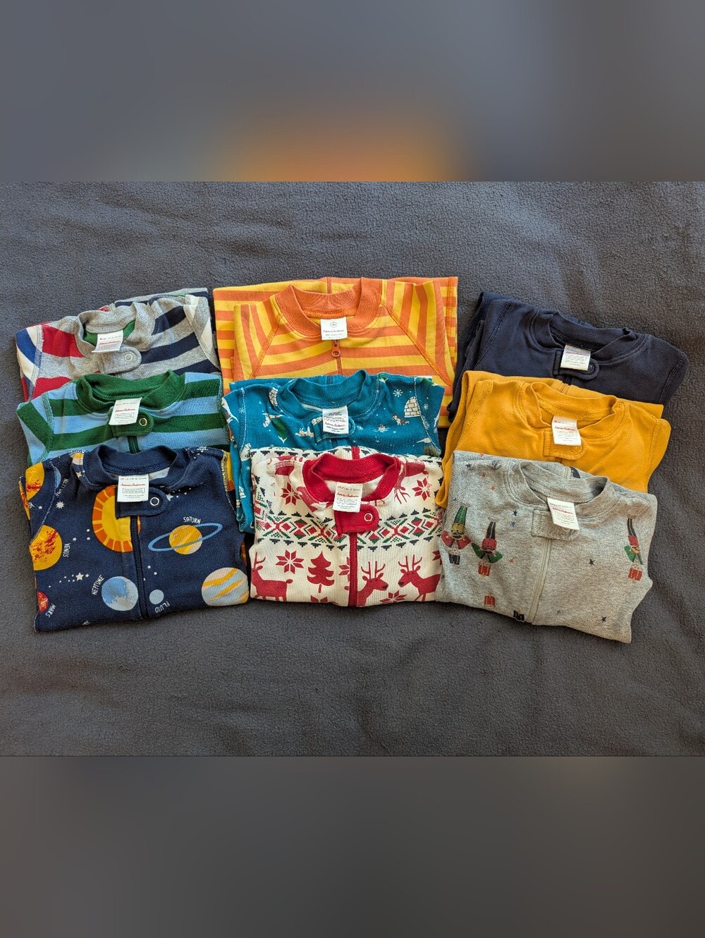 GUC Hanna Andersson Pajamas (9 Pairs X 18-24M/80cm)